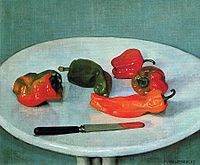 Red peppers (1915), Kunstmuseum Solothurn, Switzerland
