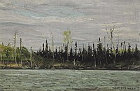 Mississagi, 1912. Sketch. Private collection