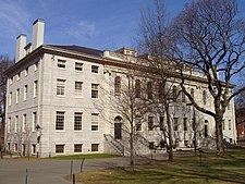 University Hall of Harvard University by Charles Bulfinch (1815), exemplary of Georgian ornamental restraint