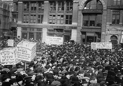 May Day 1913 Strikers in Union Square