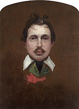 Benjamin Barker Jr. (uncle of Thomas Jones Barker), Self-Portrait, n.d., Victoria Art Gallery