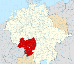 Ducato di Svevia - Localizzazione