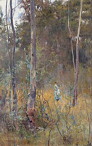 Frederick McCubbin, Lost, 1886, National Gallery of Victoria
