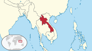 Lage vu Laos