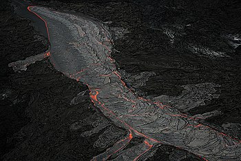 Pāhoehoe lava