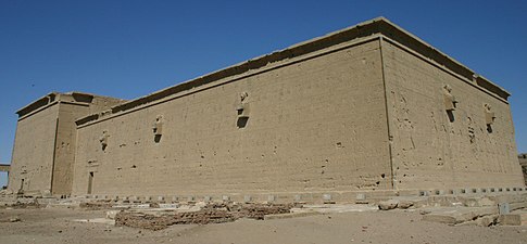 Temple de Dendérah (murs ouest et sud).
