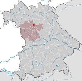 Kaart van Erlangen