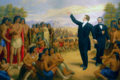 Image 16Joseph Smith preaching to the Sac and Fox Indians who visited Nauvoo on August 12, 1841 (from Mormons)