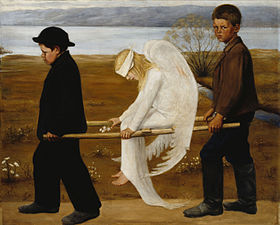 The Wounded Angel, Hugo Simberg, 1903