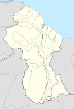 Belfield is located in Guyana
