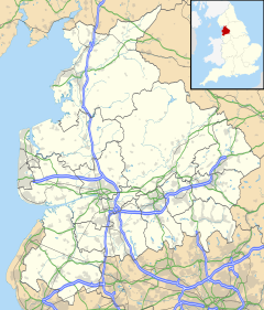Hoghton is located in Lancashire