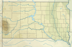 Map showing the location of Dakota Prairie Grasslands