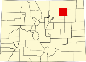 Colorado with Morgan highlighted