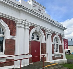 Former courthouse; now the Otautau Museum