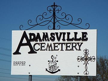 Adamsville A.O.U.W. Cemetery