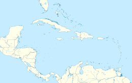 安提瓜島在加勒比海的位置