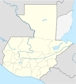 Cobán ubicada en Guatemala