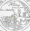 خوزستان در نقشه‌ای اثر ابن‌حوقل (قرن چهارم ه‍.ق)
