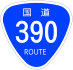 National Route 390 shield