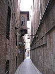 A narrow alley towards the Farhat Square