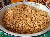 Cornick from the Philippines is soaked for three days before deep-frying.