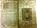 Image 64John Speed's Genealogies Recorded in the Sacred Scriptures (1611), bound into first King James Bible in quarto size (1612) (from Culture of the United Kingdom)