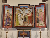 Triptych in the Lady chapel