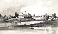 Near the mouth of the Chicago River 1831