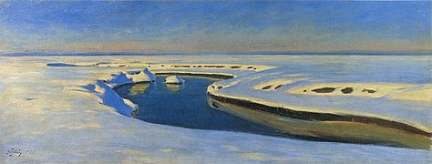 Julian Fałat, Snow (1907)