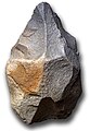 A simple stone tool from the Sahara region