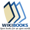 English wikibooks logo