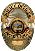 Arcadia Police badge