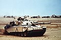 Challenger 1 of the Royal Scots Dragoon Guards during the Gulf War