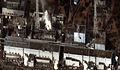 Image 51Three of the reactors at Fukushima I overheated, causing the coolant water to dissociate and led to the hydrogen explosions. This along with fuel meltdowns released large amounts of radioactive material into the air. (from Nuclear reactor)
