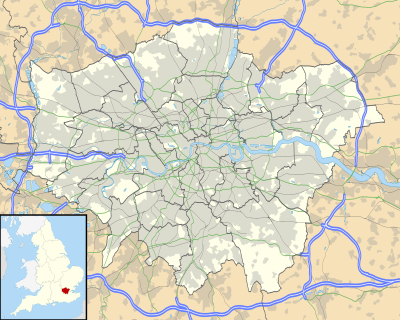 2020–21 Isthmian League is located in Greater London