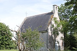 The chapel of the château de la Guibourgère, in Teillé