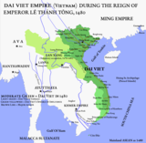 Đại Việt during the reign of Lê Thánh Tông c. 1480