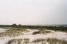 Cat Island - view of South Bayou from dunes.JPG