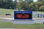 Thumbnail for File:Cohoes High School signage.jpg