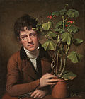 Rembrandt Peale, Rubens Peale With a Geranium, 1801, National Gallery of Art, Washington, D.C.