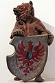 Berlin Bear with Brandenburg coat of arms, late 18th / Early 19th Century; Märkisches Museum Berlin