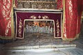 O Altar da Natividade, sob o qual está a estrela que marca o local onde a tradição diz que Jesus nasceu