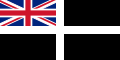 The unofficial 'Cornish ensign' is another flag that is sometimes used to represent the regional identity of Cornwall.[18]