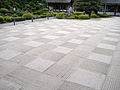 Sand in checkerboard pattern at Tōfuku-ji, in Kyoto