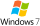 Unofficial Windows 7 logo variant and wordmark