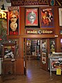 "Down Under": Pike Place Magic shop.