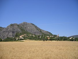 Marcoux as seen from the D900 road