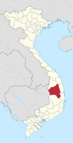 嘉萊省在越南的位置