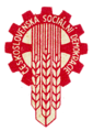 Logo v letech 1945–1948 a opět 1989–1992