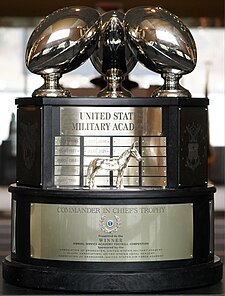 The Commander-in-Chief's Trophy, showing the Army side